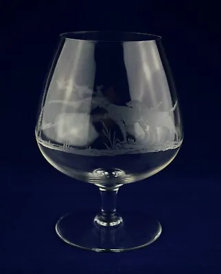 Buy Stuart Crystal Hunting Scene Large Brandy Glass - 14.3cms (5-5/8 ) Tall - 1st • 22.50£