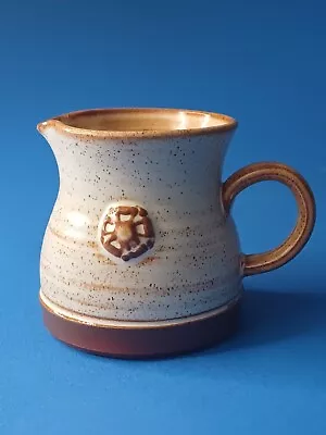Buy York Rose Pottery England Small Jug Handmade Height 7.5cm Diameter 6cm 150ml VGC • 3.50£
