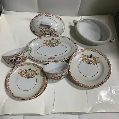 Buy Vintage Miniature Childs China Tea Set Made In Japan Late 1930's - Early 40's • 23.68£