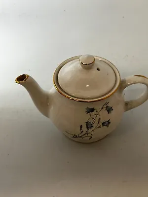 Buy Vintage Sadler England Teapot Dainty Bluebells Floral Ceramic Tea Lidded Pot #LH • 7.26£