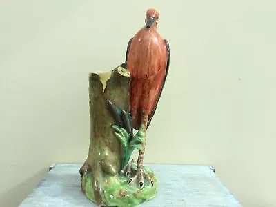 Buy Antique Majolica Stork Vase • 10£