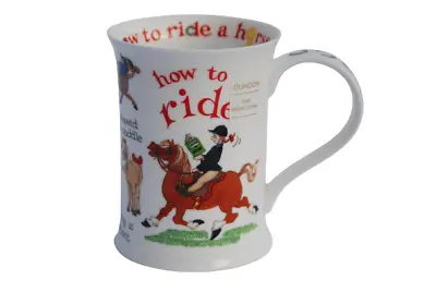 Buy Bone China Mug  How To Ride A Horse  - Great Present - Dunoon • 14.95£