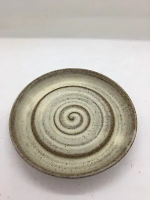 Buy Vintage Broadstairs Pottery Plate Studio Classic Design Swirl  Soap Dish Margate • 14.95£