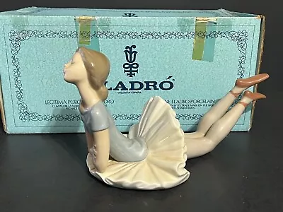 Buy Retired LLADRO Porcelain Figurine  Ballet Blue Heather Ballerina  #1359 WITH BOX • 94.86£