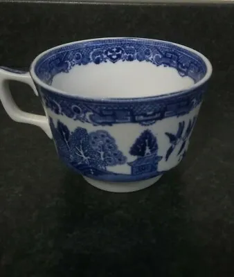 Buy Pretty Blue & White Tea Cup. 4  X 3 . Chip On Rim. • 12£