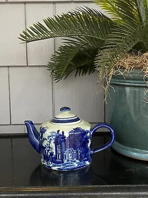 Buy Flow Blue Victoria Ware Ironstone Teapot, 5 Cup • 22.20£