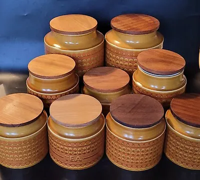 Buy Vintage Hornsea Saffron Storage Jars - NEW SEALS - Sold Individually • 16£