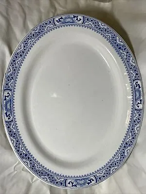 Buy Satsuma Soho Pottery Limited Cobridge Blue White Plate Dish • 15£