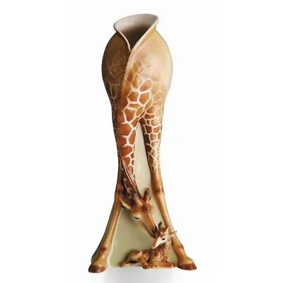 Buy  Endless Beauty Franz Porcelain  Giraffe Mother & Baby   Mother's Love  Vase • 230£
