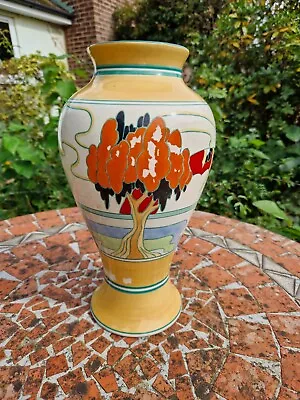 Buy Wedgwood Mei Ping Vase Clarice Cliff Bizarre. 12  Paint Flaking For Restoration  • 89.99£