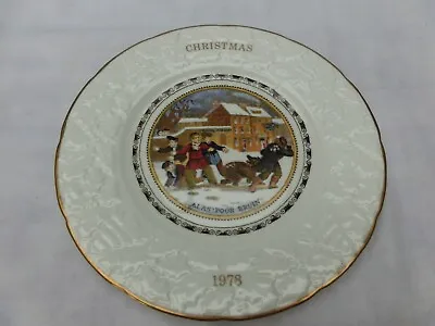 Buy Vintage 1978  Coalport Christmas Plate • 1.50£