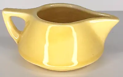 Buy Cream Pitcher Yellow Ceramic 1950s Mid-Century Modern Kitchen Decor • 7.41£