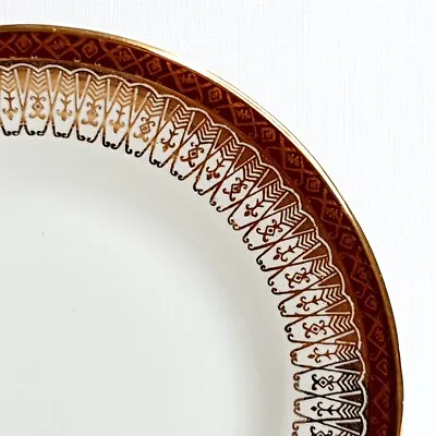 Buy  Majestic  Royal Grafton Fine Bone China Side Plate ~ 16cm Dia Gold & Burgundy • 4.99£