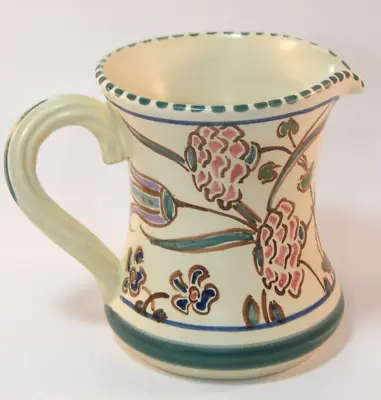 Buy Honiton Pottery Devon 1 Pint Hand Painted Floral  Jug 1980s VGC • 9.99£