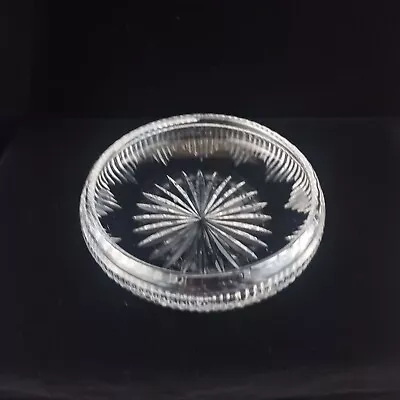 Buy Vintage Edinburgh Crystal Glass Thistle Pattern  8 Inch Fruit Bowl • 16.80£