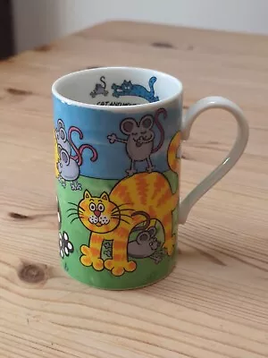 Buy 'Cat And Mouse Game' Stoneware Mug By Dunoon Design By Jane Brookshaw • 10£