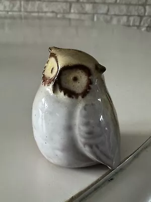 Buy Art Pottery Owl Figurine Ornament Ceramic • 3.50£