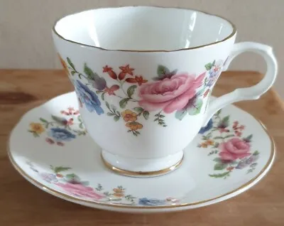 Buy Vintage Fine Bone China Cup And Saucer Crown Trent Staffordshire England • 10.99£
