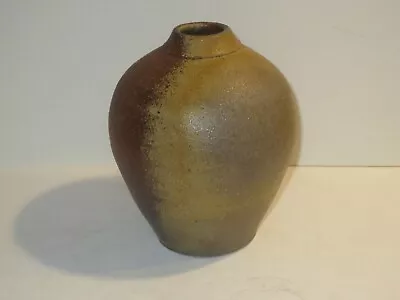 Buy Philip Ahnan Wood Fired Studio Pottery Vase With Impressed Decoration, Marked • 38.31£