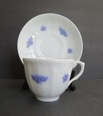 Buy Vintage Adderley Fine Bone China Blue Chelsea Cup And Saucer Set ~ 5 Available • 14.41£