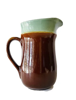 Buy Red Wing Bakeware Oomph Pitcher American Art Pottery Brown Green Vintage • 38.52£