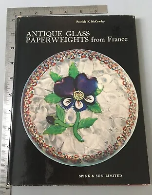 Buy Antique Glass Paperweights From France Patricia K McCawley Signed HB 1968 Spink • 45£