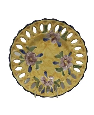 Buy Yellow Portuguese Art Pottery  Plate • 8£