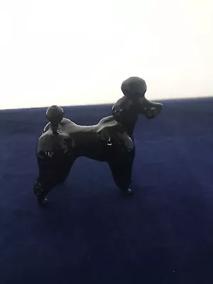 Buy Lovely  Beswick Dog Figure ~ Black Poodle ~ Standing ~ 1386 • 12£