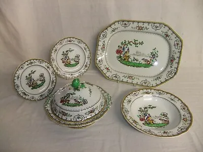 Buy C4 Pottery Copeland Late Spode - Chelsea - Antique Vintage Plates & Tureens 1D2D • 7.93£