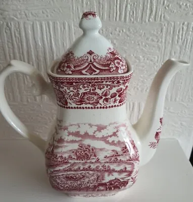 Buy English Ironstone Tableware Tea/Coffee Pot,  Four Seasons . • 12£