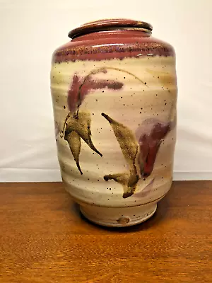 Buy Merryn Lloyd Hand Painted Lidded Jar Canister Studio Art Pottery Stoneware • 46.47£