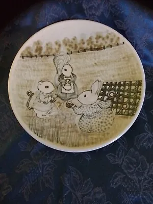 Buy Highland Stoneware Scottish Pottery Plate  Unusual Design  Animal Picnic • 95.99£