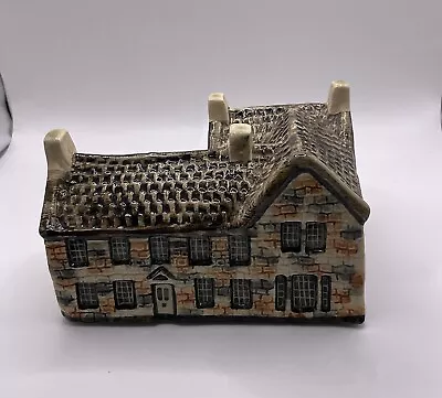 Buy Tey Pottery Bronte Parsonage Haworth Yorkshire Porcelain Britain In Miniatures • 14.99£