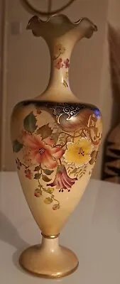 Buy Carlton Blush Ware Vase Antique Wiltshaw And Robinson C1900 W&R • 33£