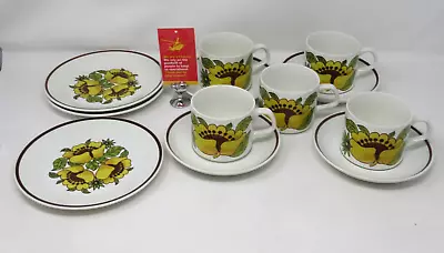 Buy J&G Meakin Bermuda Vintage Pottery Studio Cups Saucers & Plates             G3 • 5.95£