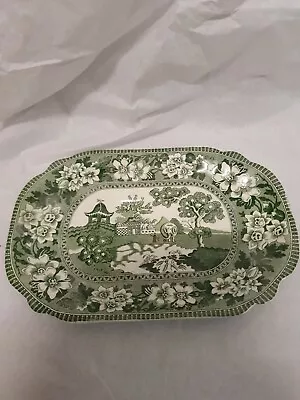 Buy W R Midwinter.gravy Dish Hand Engraved Designed By Rogers 1n 1780.Oriental Green • 7.99£