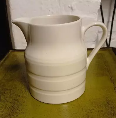 Buy Vintage Lord Nelson Pottery White Jug Creamer (1950s) • 24£