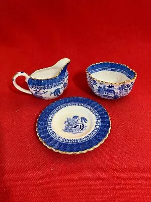 Buy 1885 W T Copeland & Sons (late Spode) Miniature Set Willow Pattern #1327 • 104.55£