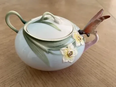 Buy Franz Porcelain Papillon Butterfly Sugar Bowl. Only Ever Displayed. No Box. • 35£