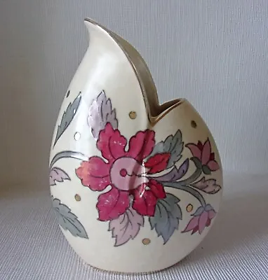 Buy Crown Ducal Art Deco Charlotte Rhead Ankara Vase 1945 - Impressed 291 Pat 6778l • 19£