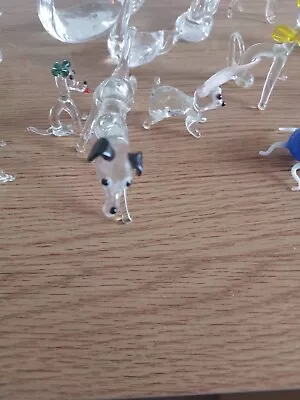 Buy Collectable 16 Murano Tiny Glass Various Animals Ornaments Retro Collection  • 20£