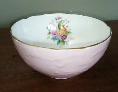 Buy  Antique, Coalport Sevres, Embossed Floral Sugar Bowl, With Handpainted Bouquet  • 4.95£