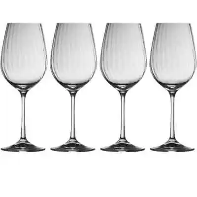 Buy Galway Crystal Erne Clear Set Of 4 Wine Glasses • 34.94£