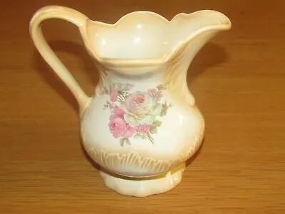 Buy Decorative Vintage Blakeney Ceramic Rose Print Pitcher/Jug, Great Condition • 10£