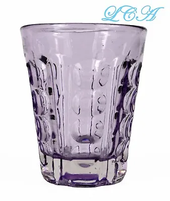 Buy ANTIQUE Whiskey SHOT GLASS Light Amethyst ORIGINAL 1880's Old West SALOON Glass2 • 94.64£
