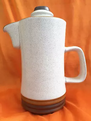 Buy Denby Potters Wheel Coffee Pot Vintage Approx 23cm Tall. Very Good Condition. • 8.50£