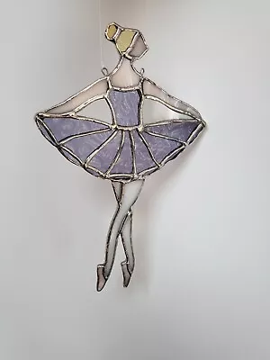 Buy Stained Glass Ballerina Suncatcher • 21£
