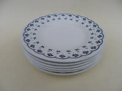 Buy Barratts Of Staffordshire Blue & White Clover Pattern 6.75  Side Plates, Set Of  • 17.50£