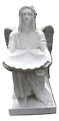 Buy An Antique Parian Figure Kneeling Angel After Thorvaldsen Royal Copenhagen • 639.36£