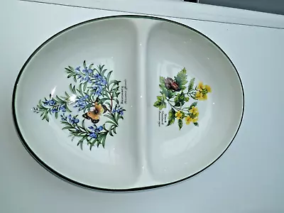 Buy Royal Worcester Herbs Pattern - Large Divided Oven To Table Serving Dish • 19.99£
